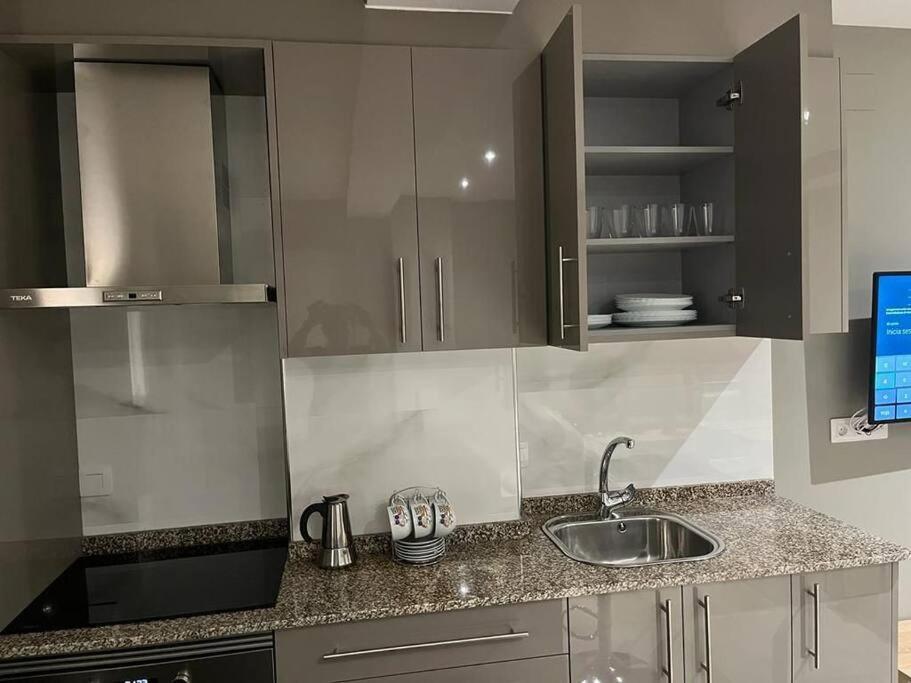 Quiroga Apartamentos Camino A Ribeira מראה חיצוני תמונה